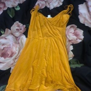 yellow romper